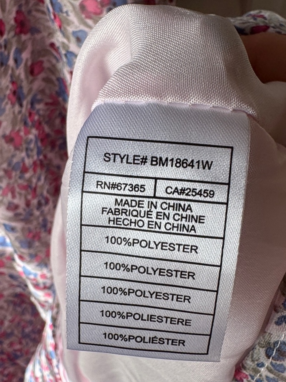 BB Dakota Pink Floral Ruffle Midi Dress - Picture 5 of 5